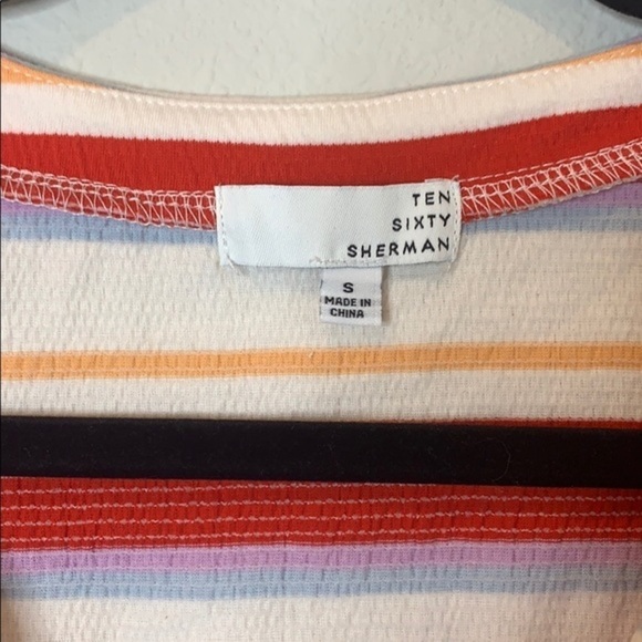 TEN SIXTY SHERMAN Women's Front Tie Tank - Picture 3 of 6